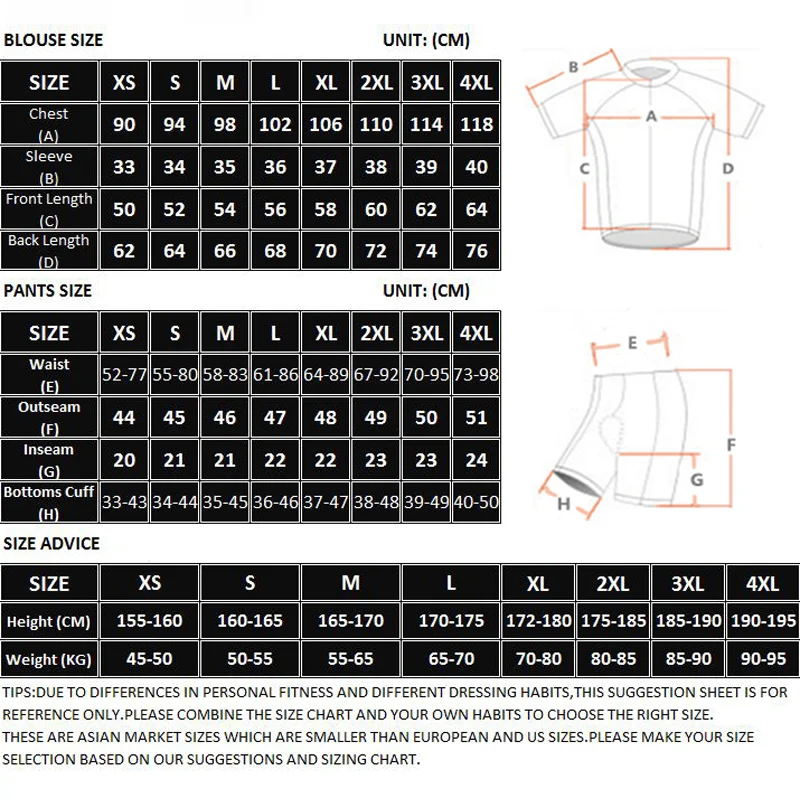 Pro Cycling Jersey Set Skull Summer MTB Bicycle Clothing Maillot Ropa Ciclismo 100% Polyester Racing Bike Clothes Cycling Set