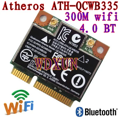 Замена для ноутбука 690019 001 689457 733268 Atheros AR9565 QCWB335 Mini PCIe WLAN WIFI Беспроводная Bluetooth