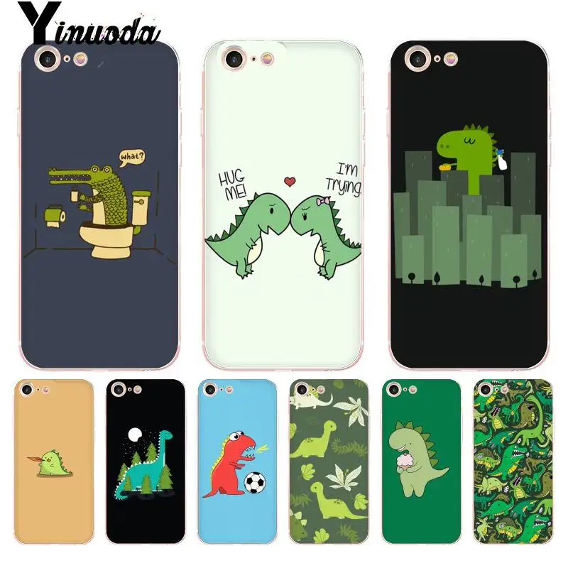 

Yinuoda Animal Dinosaur Special Offer Luxury Vertical phone case for iPhone 8 7 6 6S Plus X 10 XS XR XSMAX11 11pro 11promax