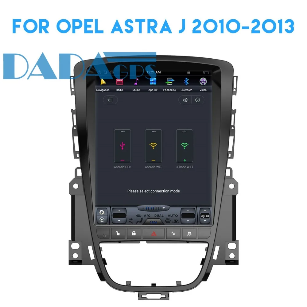Автомагнитола TeslaStyle Android 7 1 GPS навигация для OPEL Vauxhall Holden Astra J 2010 2013 без DVD