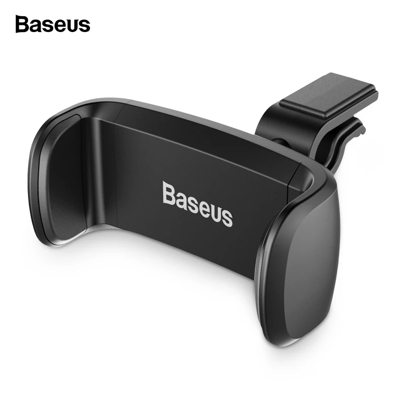 

Baseus Car Phone Holder For iPhone X 8 Samsung Air Vent Mount Car Holder For Phone in Car Cellphone Mobile Phone Holder Stand