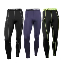 Брендовые облегающие штаны для бега, мужские Компрессионные Леггинсы для баскетбола, спортзала, фитнеса, бодибилдинга, нижнее белье, длинные зимние штаны для бега