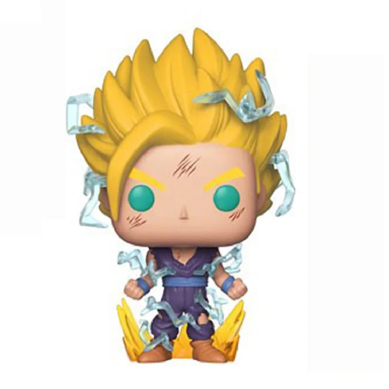 POP Vinyl Dolls Dragon Ball Z Super Saiyan Son of Goku Sun Gohan PVC Action Model Toys Figure Collectible Gift Free Shipping - Цвет: no box Gohan