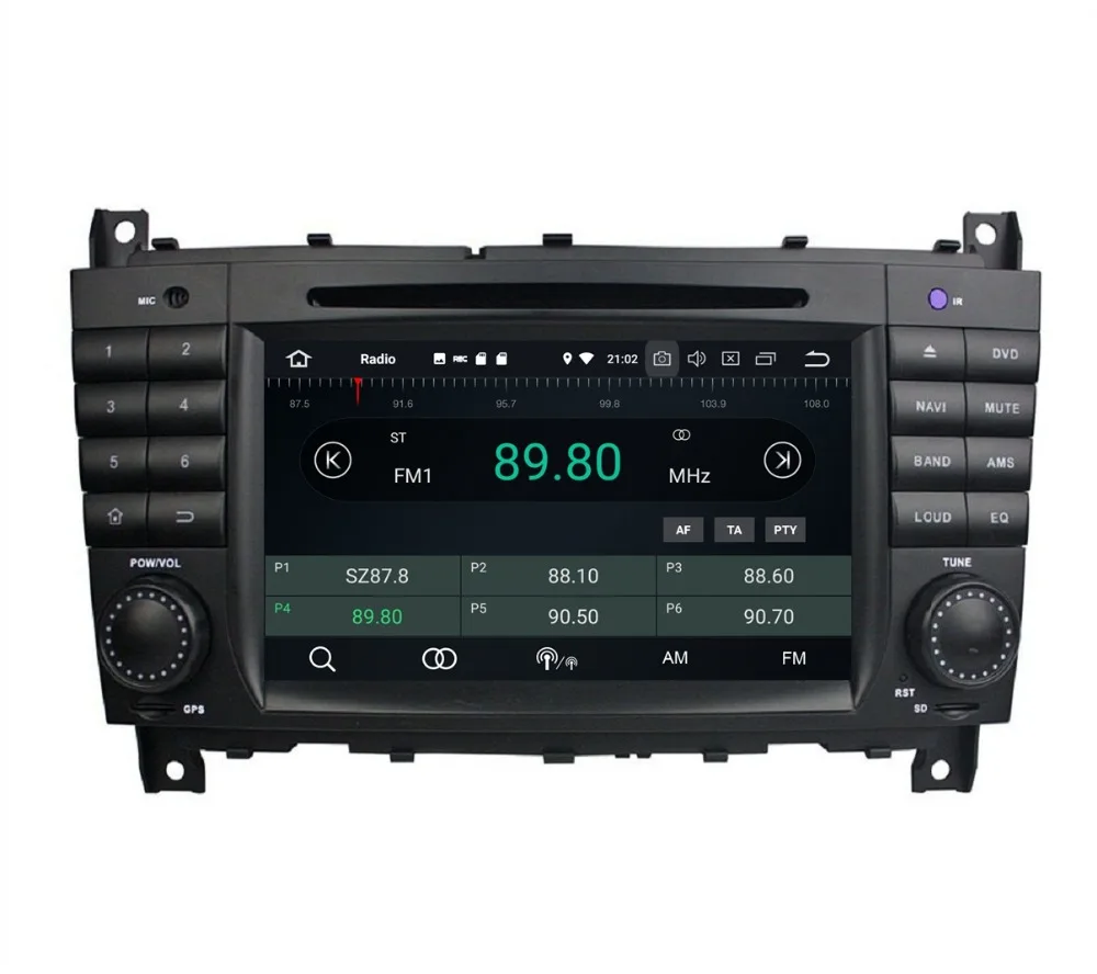 Sale Android 8.0 Octa Core 7" Car Multimedia DVD GPS for Mercedes Benz C-Class W203 CLC G Class W467 Radio Bluetooth WIFI Mirror-link 4