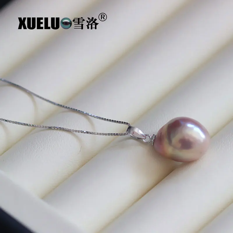 Модное ожерелье XUELUO из стерлингового серебра 925 пробы с натуральным красочным