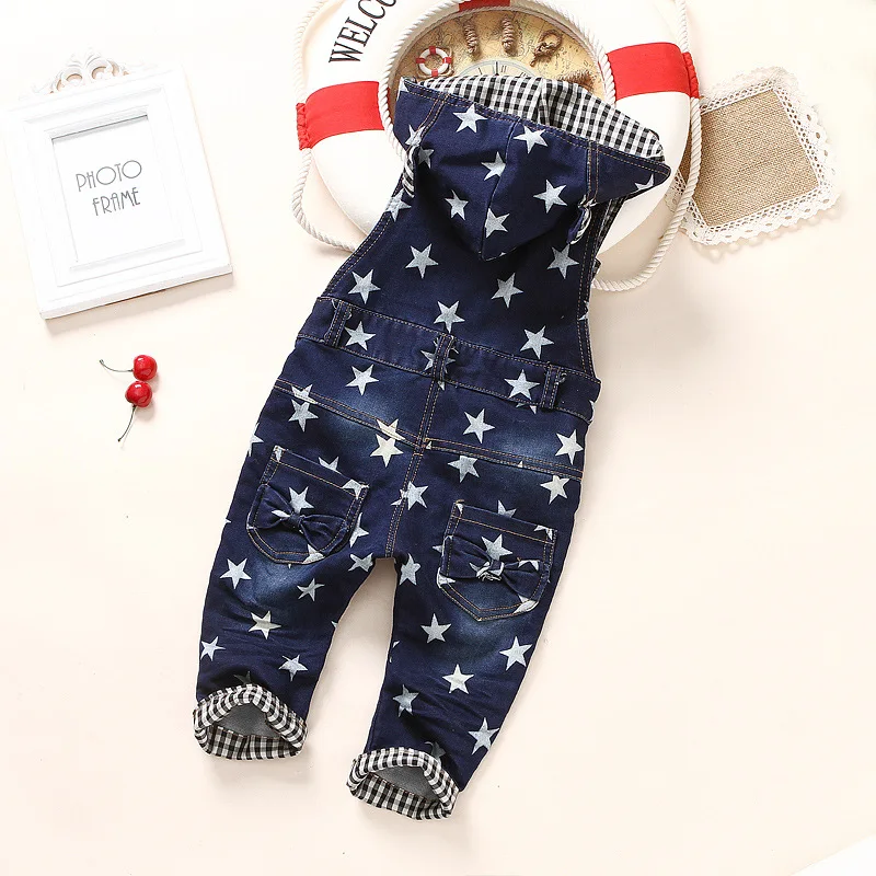 stretchy cotton overalls