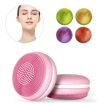 

Electric Facial Cleaning Massage Brush Mini Waterproof Facial Cleansing Device Face Care Cleaner Facial Cleanser Machine