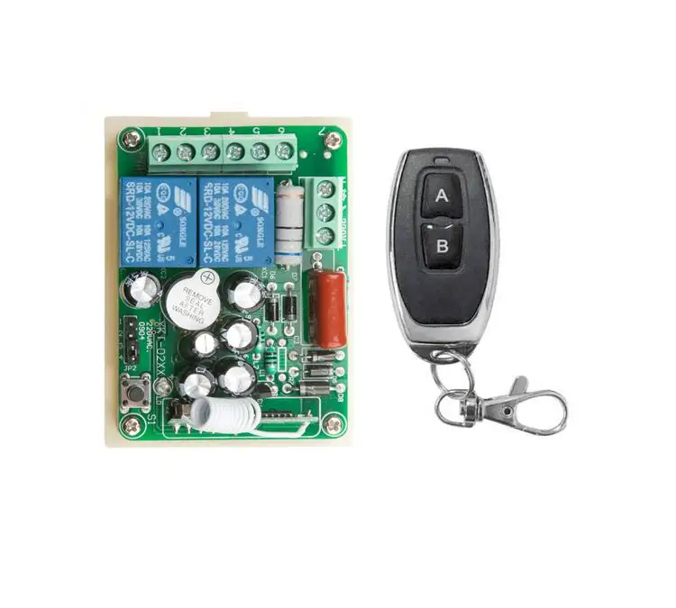 

Universal AC 220 V 10 A 10A relay RF radio Wireless Remote Control light switch Receiver Transmitter 433mhz