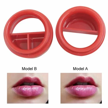 Women Sexy Full Lip Plumper Enhancer Lips Plumper Tool Device Massage Silicone Tomato Shape Family