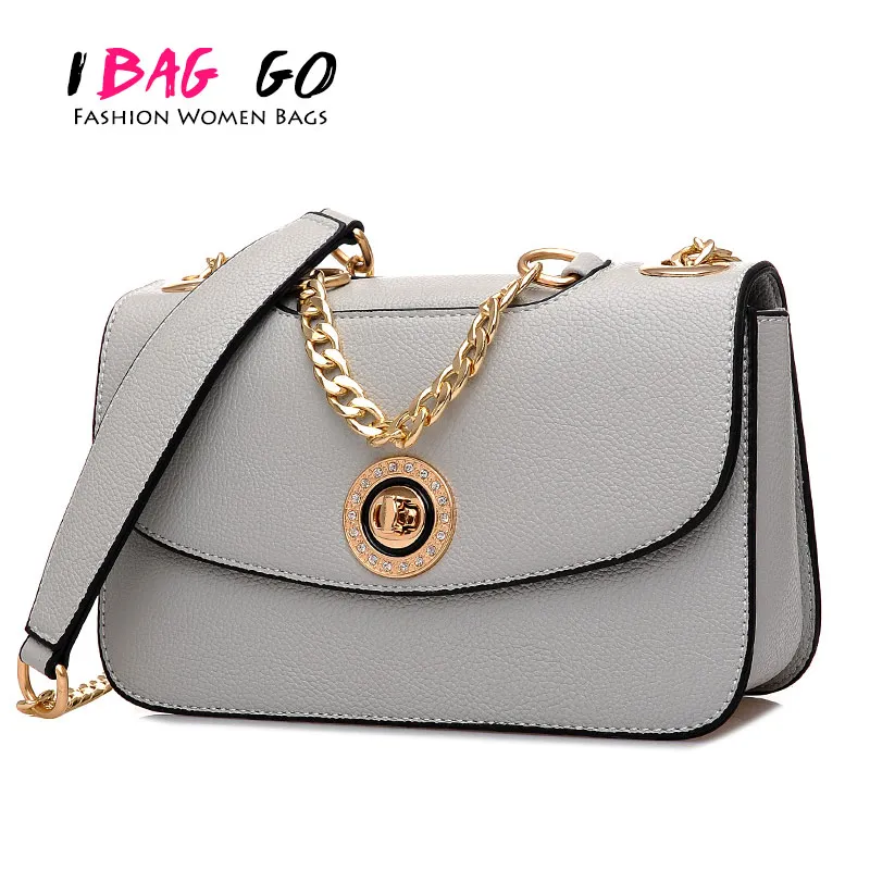 gray color bag
