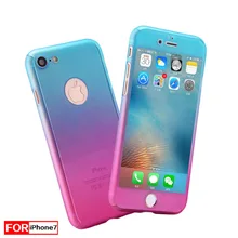 KINBOM 360 Caso de Telefone Para O Iphone X 7 8 plus PC Ultrafinos Graded Whole Pacote Anti-Batida Telefone Móvel saco Para O Iphone 6 6 splus