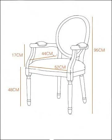 Французский современный обеденный стул для досуга тонкое мастерство кресло элегантный стул кухонная мебель популярная столовая