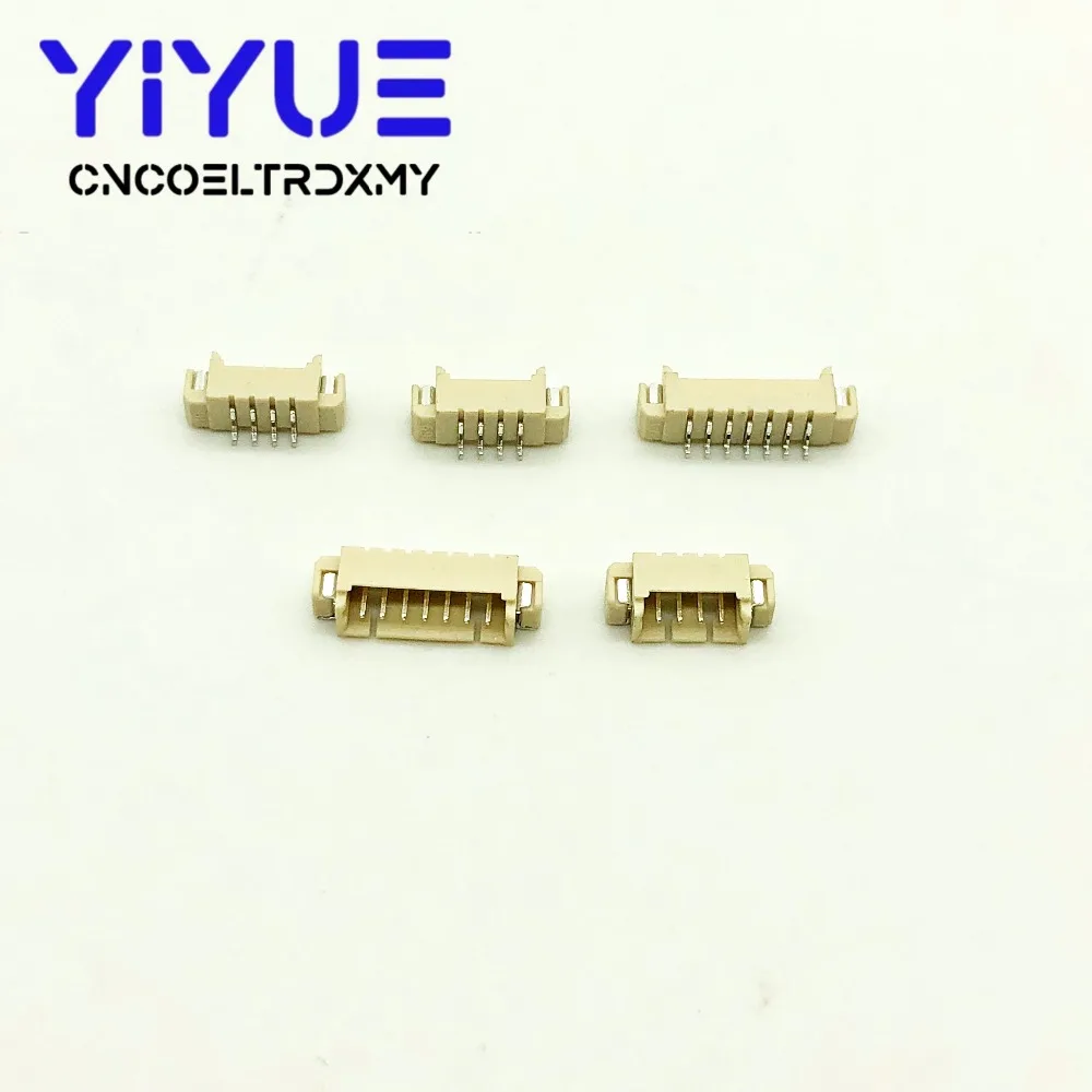 20pcs JST1.25 SMD SMT Horizontal Socket 1.25MM PITCH male pin header 2P3P4P5P6P7P8P9P10P11P12P FOR PCB board JST (3)