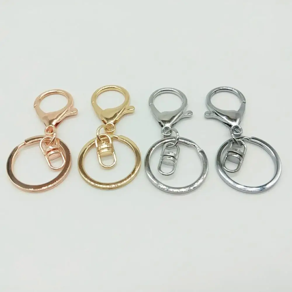 

Zinc alloy key clasp love heart-shaped keyring color seal oil seal metal clasp DIY bag pendant lobster clasp accessory