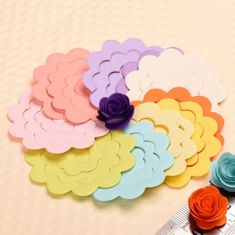 20 шт 20 цветов/партия Роза Квиллинг бумага смешанные цвета DIY бумажное ремесло