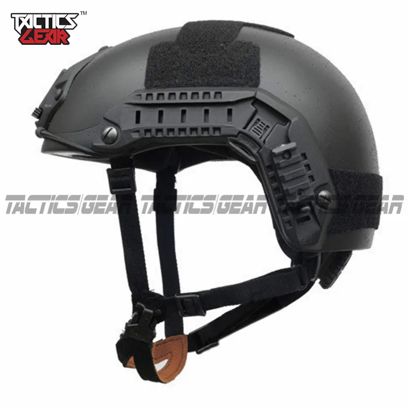 Новинка! тактические шлемы версия 1: 1 волоконные Арамидные Морские базы прыгающие шлемы быстрое волокно карбоновый корпус военный шлем - Цвет: TB828-BK