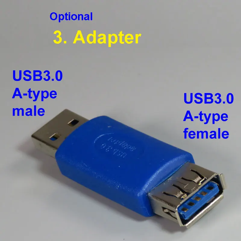 PCTONIC USB3.0 удлиняемый кабель type-A папа-мама type-A USB 3,0 OTG кабель 90 градусов прямоугольный изгиб синий короткий кабель 20 см - Цвет: 3 adapter extension