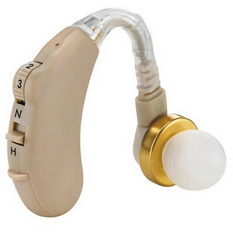 AXON V 185 Analogue Mini BTE Hearing Aids Headphone Amplifier Personal Sound Amplifier N H