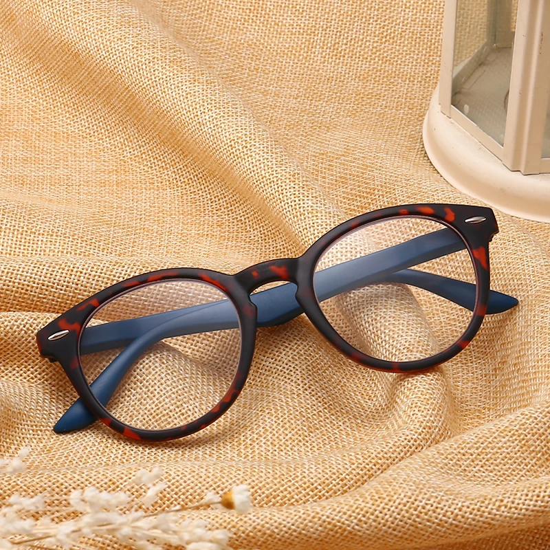 

J N Fashion Colors Unbreakable Reading Glasses Women Men Ultralight Anti Fatigue Flower Temple Presbyopic Magnifier TL18157