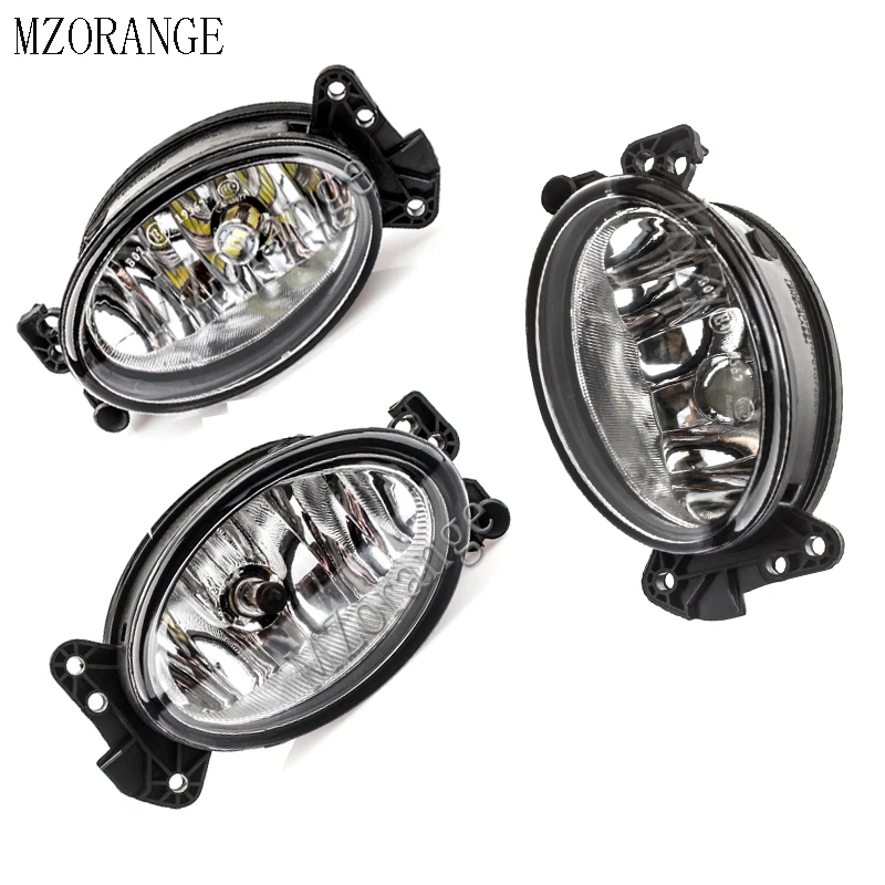 

MZORANGE LED Halogen Bulb Fog Light Assembly for Mercedes Benz W204 C230 C300 C350 W211 E320 E350 W164 Front Fog Light Lamp