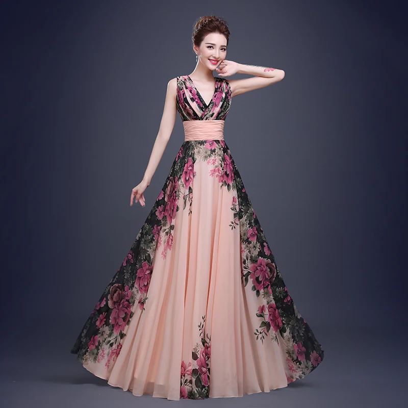 Floral Evening Dresses