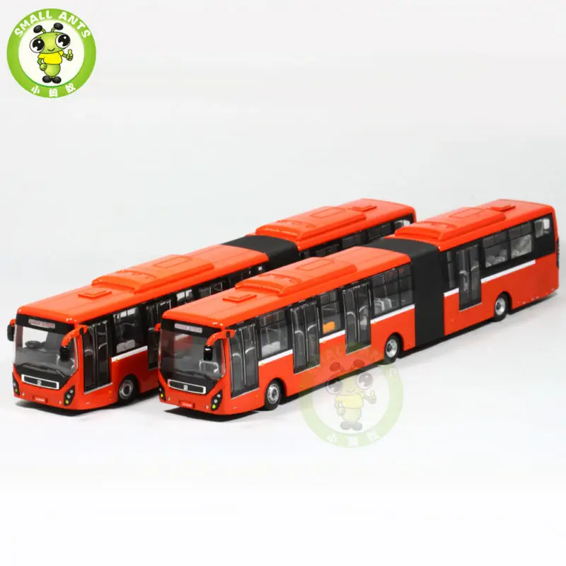 1/64 Volvo сочлененные модели автобусов Карачи Лахор Пакистан BRT литая модель автобуса