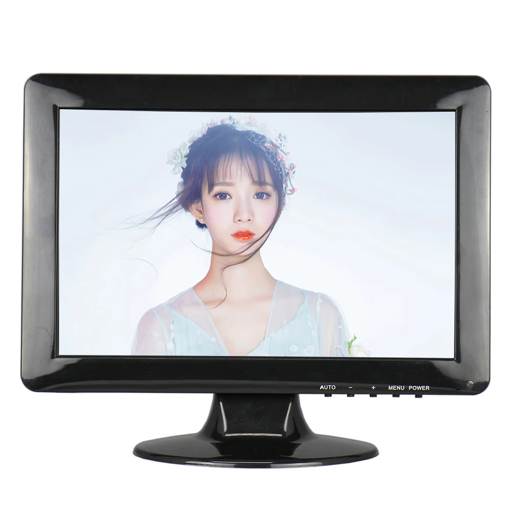 1610 screen ratio 12.1 inch wide resistive touch screen monitor with