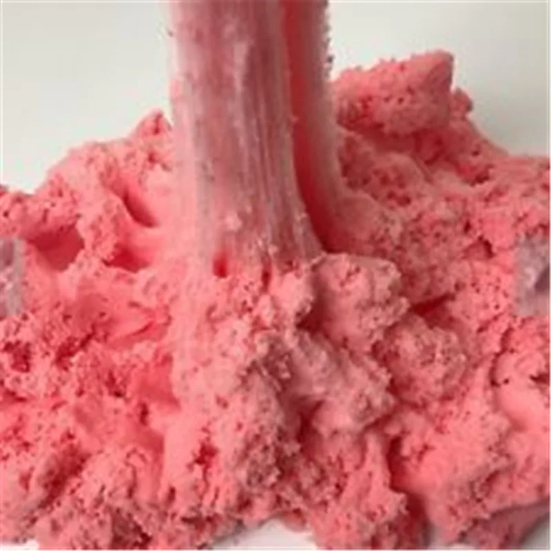 Забавный снег пушистый Floam Slime ручной работы DIY Цвет Грязь Ароматические снятие стресса без Буры для мальчиков Дети Образование Полимерная