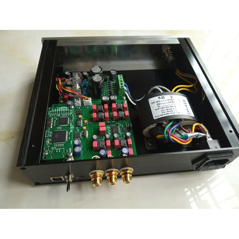 PCM1792Apro DAC аудио декодер коаксиальный и волоконный вход поддержка 24 бит 192 кГц 9 15