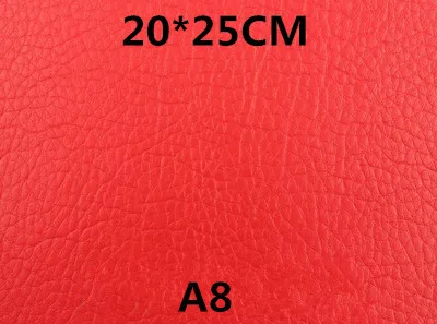 A8 3 шт. 20x25 см диван ремонт кожа самоклеющиеся pu для Автомобильная сидение кресло кровать мешок патч собака укуса отверстие исправление обновление стикер - Цвет: A8