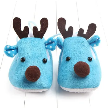 

Newborn Infant Baby Boy Girl Christmas Crib Shoes Soft Sole Anti for newborns kid footwear chaussures bebek ayakkabi QW