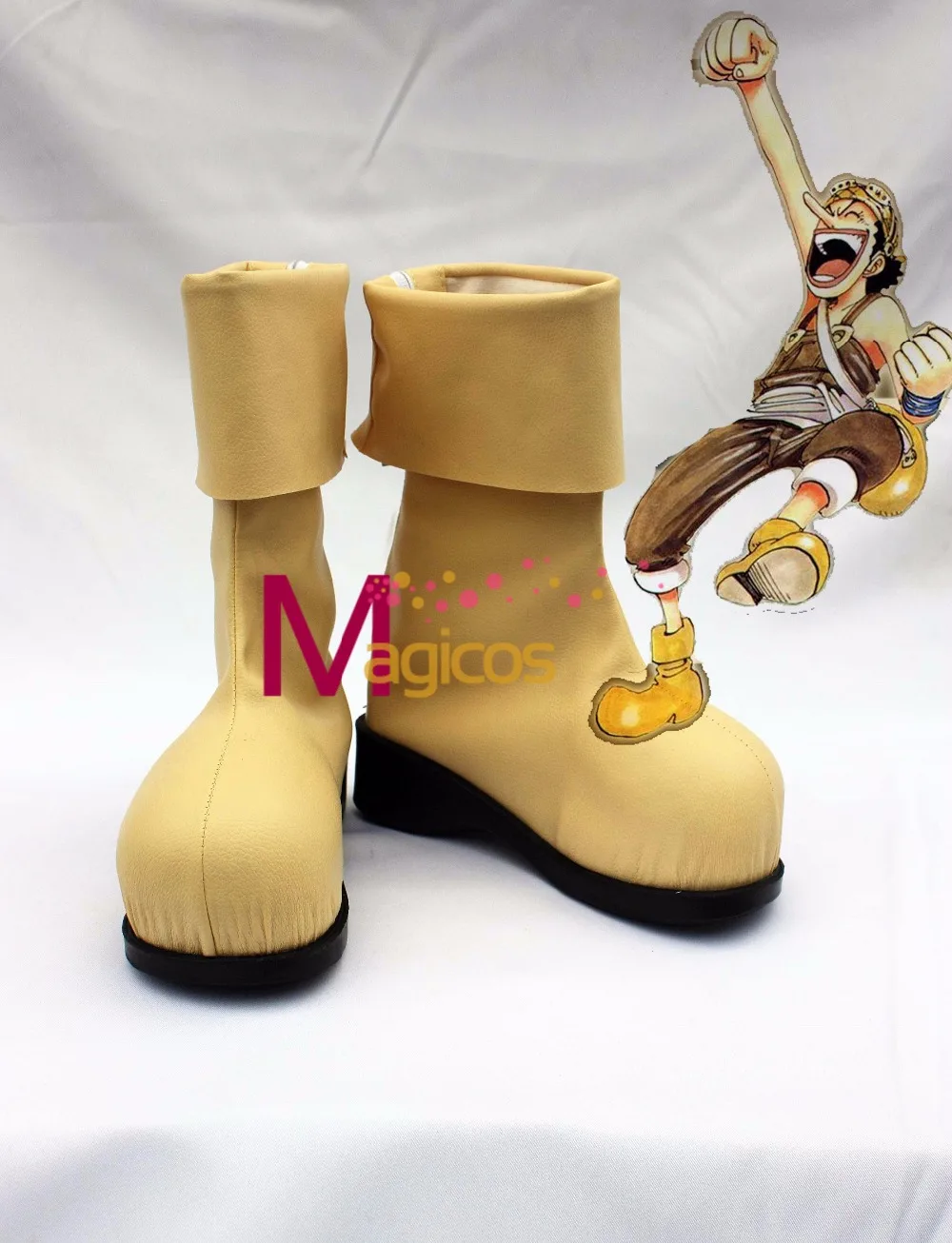 

Anime One Piece Usopp Cosplay Party Shoes Fancy Customized Size Boots