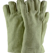 650 градусов Цельсия высокотемпературные теплоизоляционные перчатки Жаростойкие рабочие перчатки для духовки