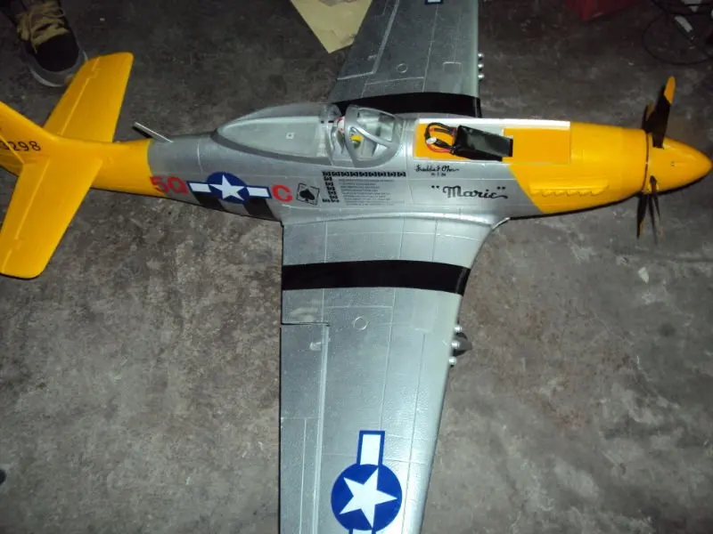 Радиупрвляемый Warbird модель 1200 мм P51 Mustang комплект планера без электроники|rc warbirds|p51