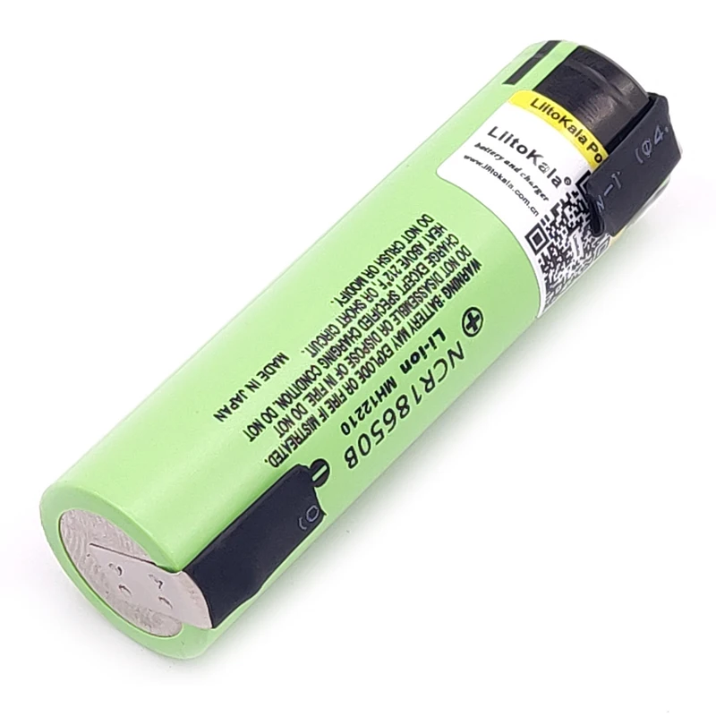 LiitoKala новая Оригинальная NCR18650B 3,7 V 3400mAh 18650 перезаряжаемая литиевая батарея для батареи+ DIY никелевая деталь