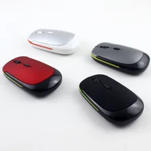 Универсальная USB 2,0 Беспроводная мышь геймер мышь приемник беспроводная мышь для ноутбука тонкая беспроводная мышь для ноутбука планшет ПК