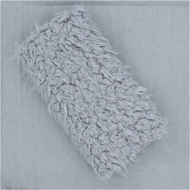 Реквизит для фотосессии новорожденных одеяло мягкое детское меховое одеяло фон из искусственного меха детское шерстяное одеяло однотонный фон для фотосессии - Цвет: 3