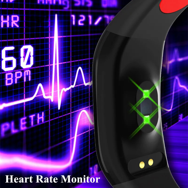 F21 браслет для женщин фитнес-браслет пульсометр Монитор артериального давления для мужчин Gps спортивный трекер Смарт-часы для Android Ios