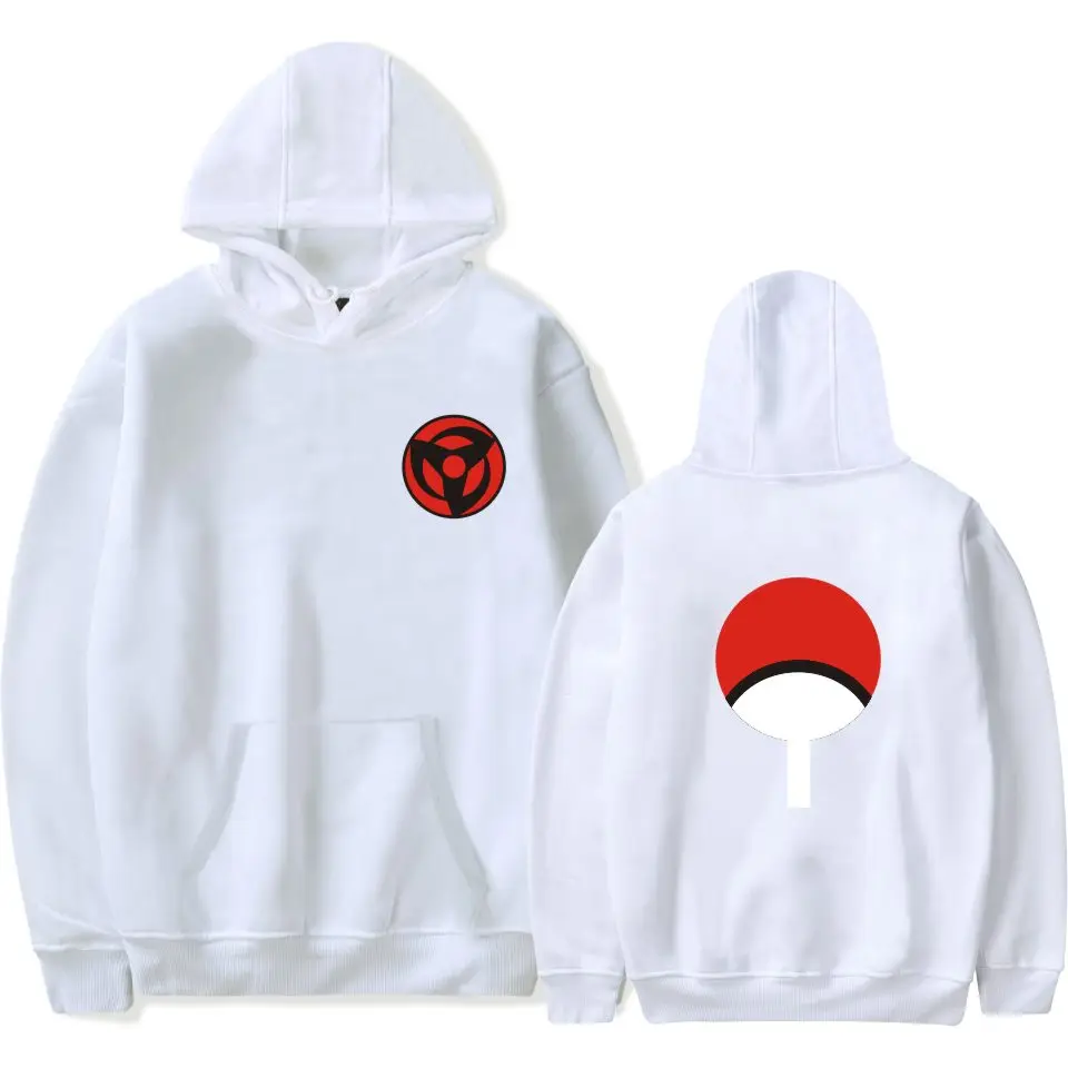 Толстовка Наруто Uchiha Syaringan с капюшоном для мальчиков модная одежда Hokage Ninjia мужчин