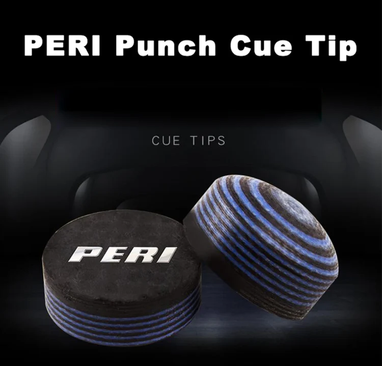 

PERI Official Billiard Tip Punch Cue Tip 14mm Tip Professional PERI Durable Billiard Accessories Billiards Use Punch Cue Tip