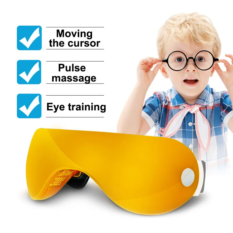 pr+mise Wireless Charging Eye Protection Instrument 3D Recovery Training Treatment EMS Pulse Child Myopia Treatment Massager