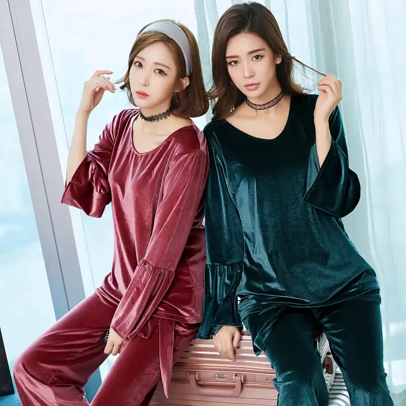 velvet night suits online