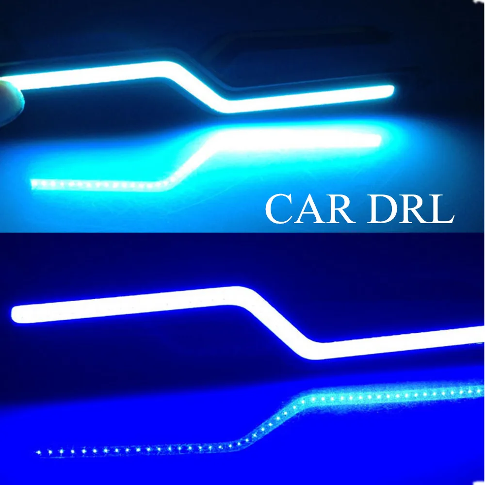 Free Shipping Led Cob Daytime Running Lights 2pc Lot Z
