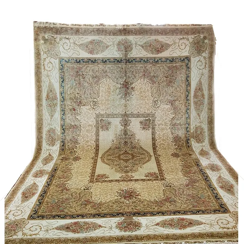 Ручной работы бисер отеля 5-звездочный Шелковый персидский ковер ручной работы ковры завод из Китая