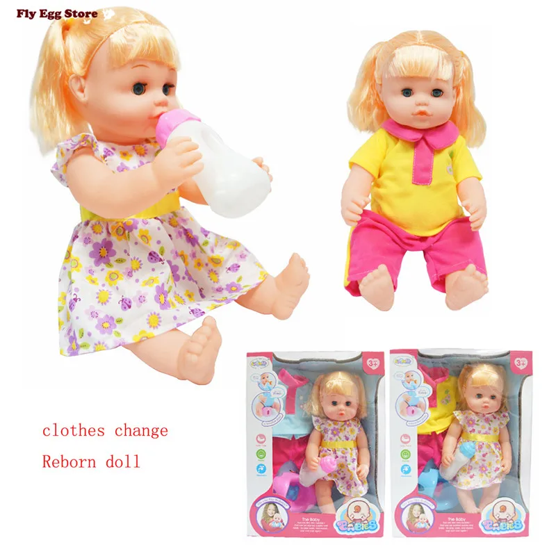 feed and change baby doll