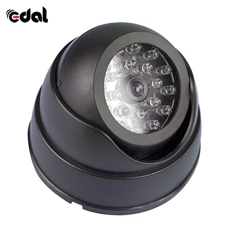 New Outdoor CCTV Fake Simulation Dummy Camera Surveillance Security Dome Mini Flashing LED Light | Электроника