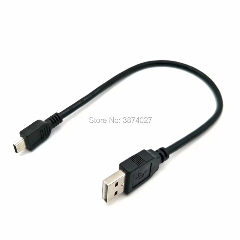 0,3 M-5 M USB кабель 2,0 A штекер для Mini B 5 Pin 5 P T порт MiniUSB для устройств MP3 MP4 камера мобильный телефон жесткий диск компьютер