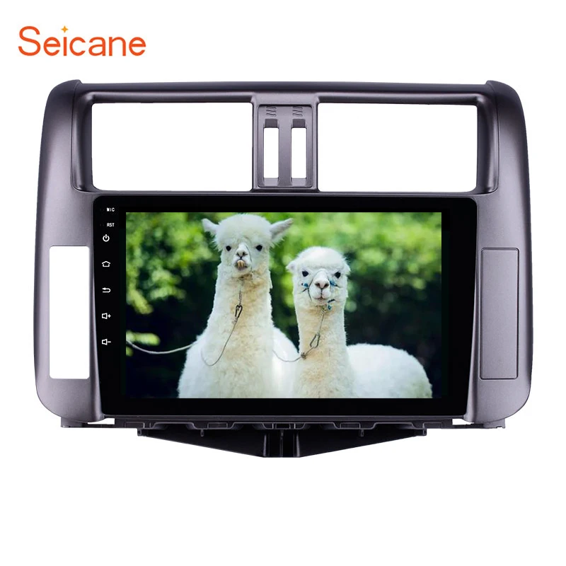 Seicane 2din 9 дюймов Android 8 1 для Toyota Prado 150 2010 2013 радио GPS с сенсорным экраном 1024*600 Bluetooth