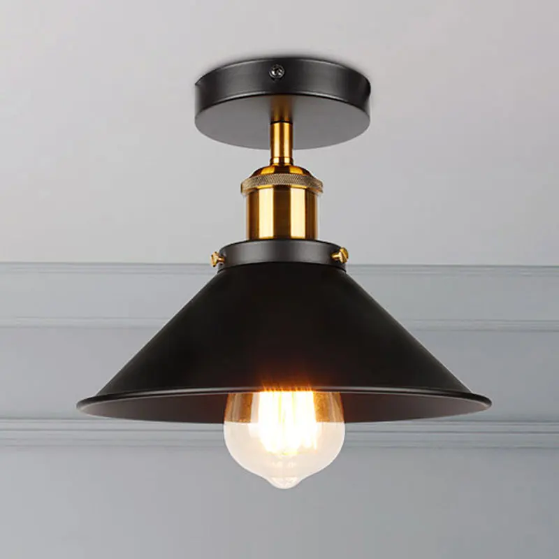  Industrial Ceiling Light Vintage ceiling lamp Adjustable led American country ceiling lamp Home lig - 32815697130
