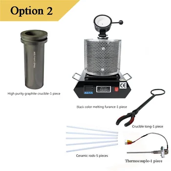 

1kg mini 220v electric gold melting furnace, smelting equipment, can melt gold copper silver for jewelry making option2